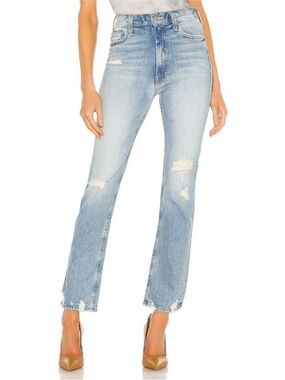 Mother Superior High Waisted Rider Skimp Jeans The Confession Light Wash Size 26